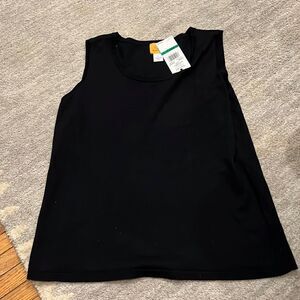 Ruby Rd. Knit Black Knit Top NWT.